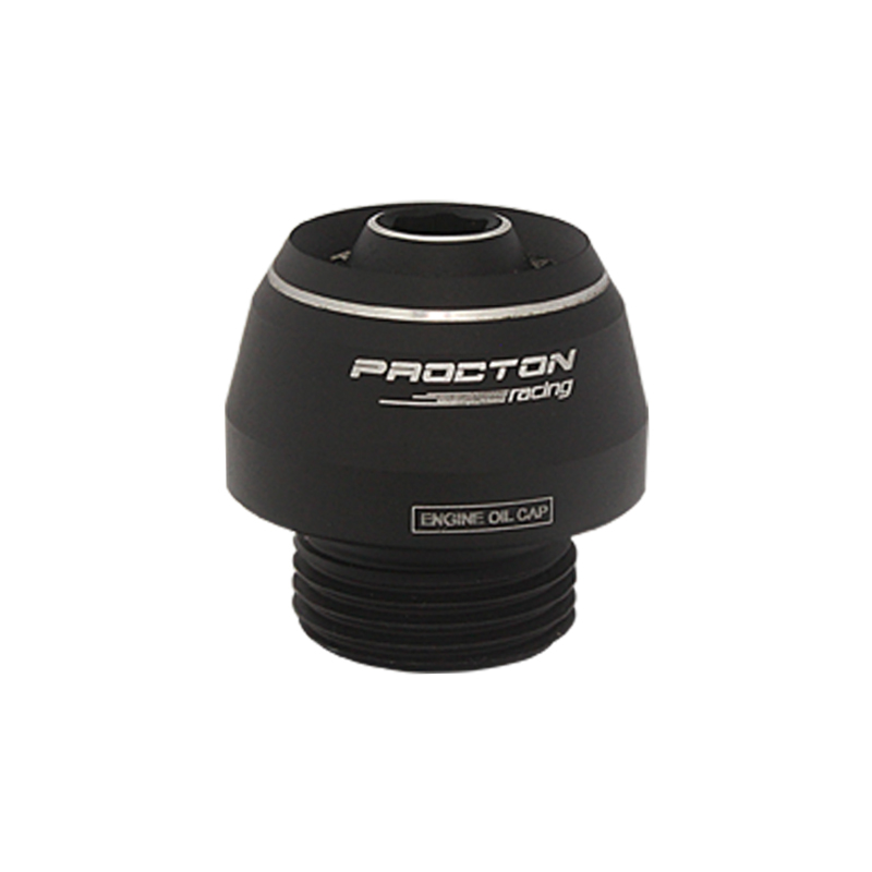 Procton Engine Oil Cap - Yamaha - MT-09 / SP | FZ-09 | XSR 900 | Tracer 9 | 900 | GT+ (2014-up) Color: Matte Black