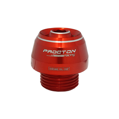 Procton Engine Oil Cap - Yamaha Color: Orange