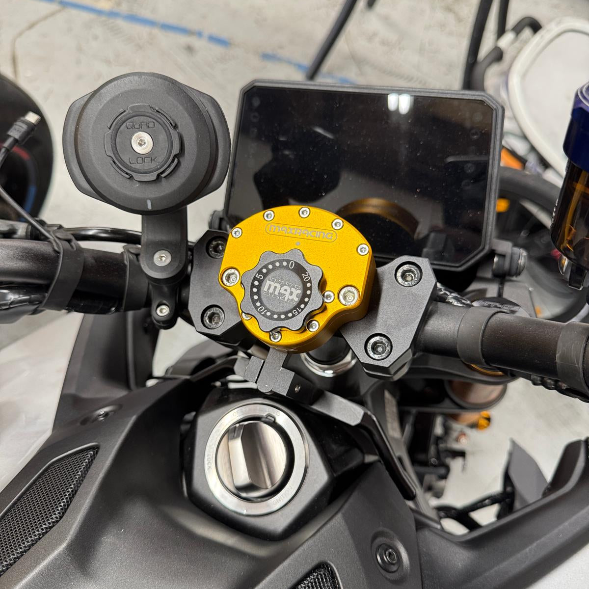 MaxRacing MAX20 Steering Damper - Yamaha - MT-09 / SP (2024-on