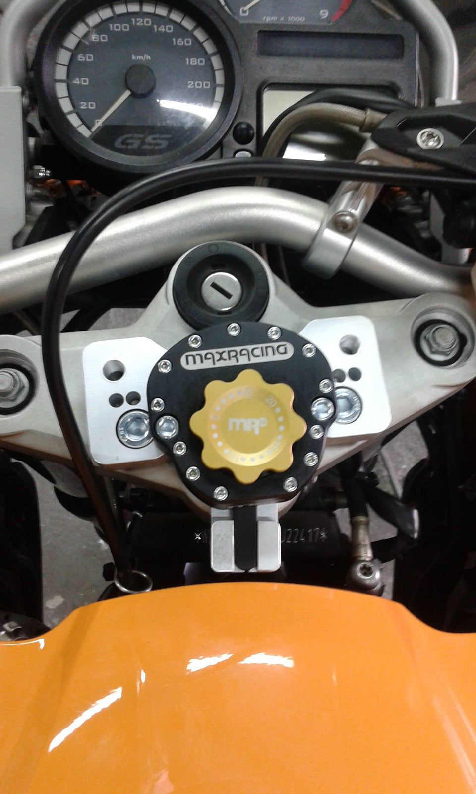 Amortiguador de dirección MaxRacing MAX20 - BMW - R1200 GS (2012 y anteriores)