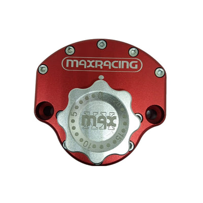 MaxRacing MAX20 Steering Damper - Yamaha - R3 (2020-up) Base Color: Red Regulator Color: Silver