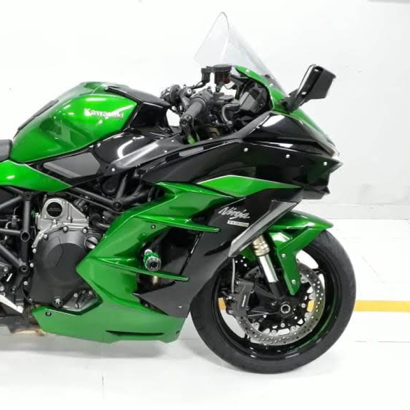 Procton F1 Frame Slider - Kawasaki - Ninja H2R Color: Black
