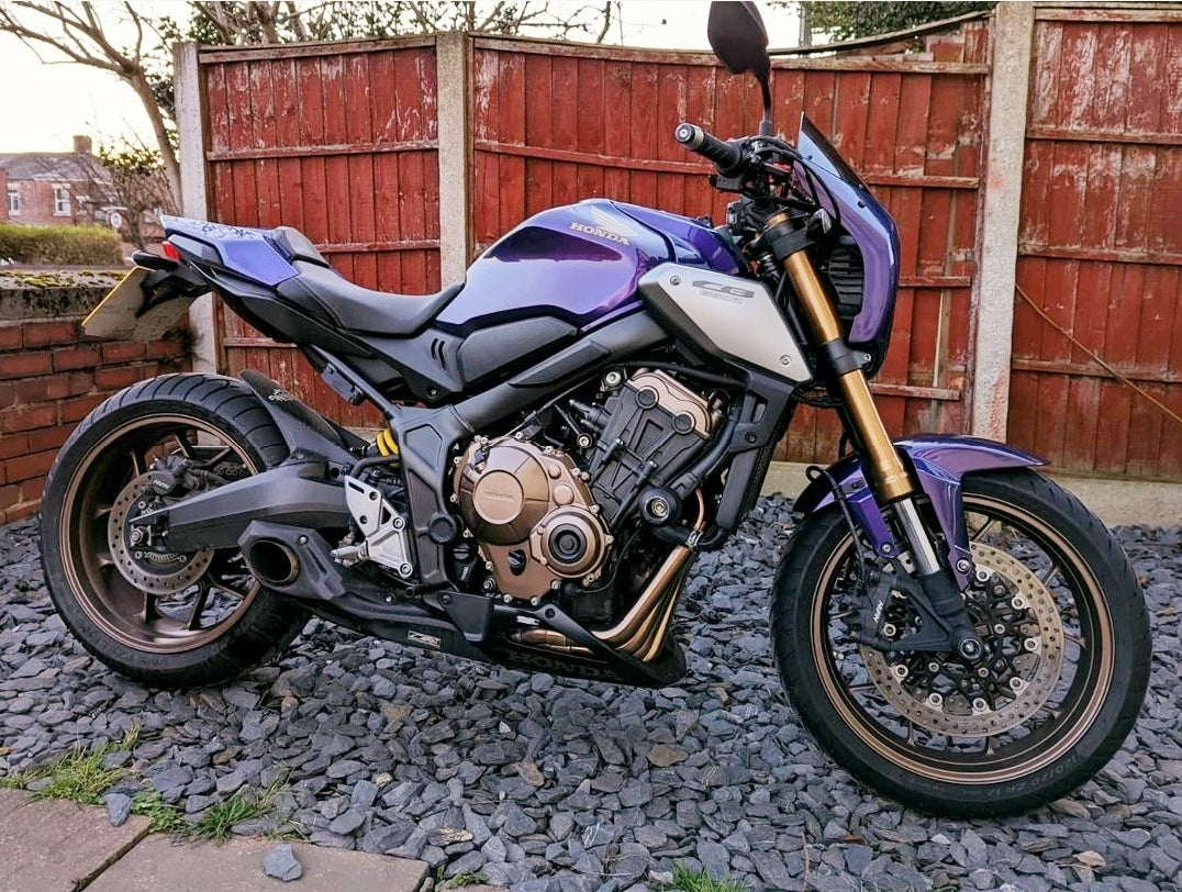 2019-24 Honda CB650R CS Racing Full Exhaust | Muffler + Headers + dB ...