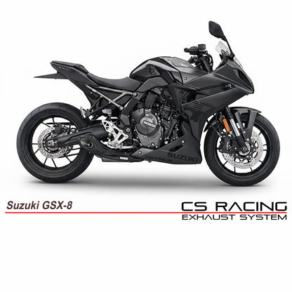 Suzuki GSR 750A 2011-16 | GSX-S 750 CS Racing Scarico completo | Marmitta + Collettori + dB Killer 