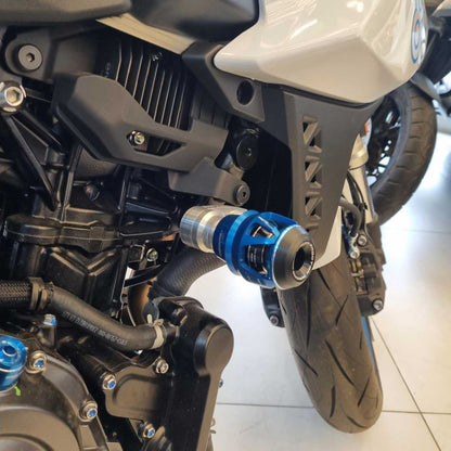 Suzuki - GSX-8S | GSX-8T | GSX-8TT - Procton Racing Rotational Impact System – Frame Sliders F1