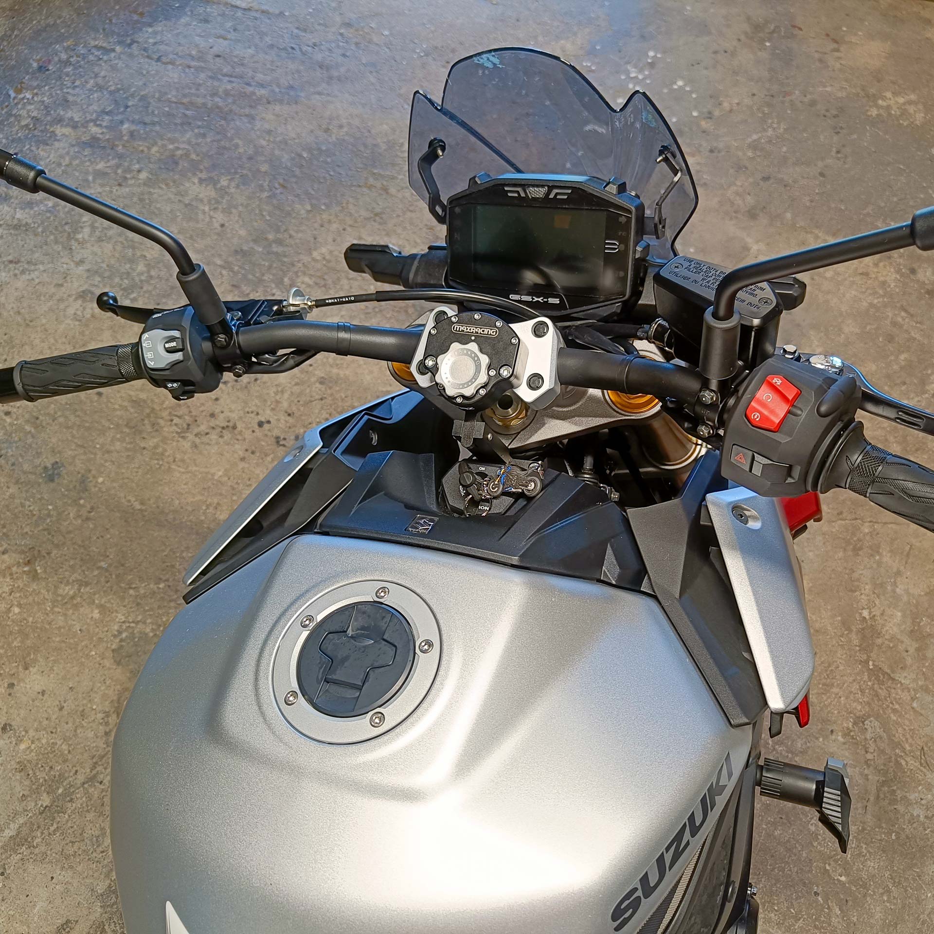 MaxRacing MAX20 Steering Damper - Suzuki - GSX-S 1000 | 950 GT (2021-up)