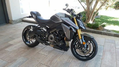 2021-up Suzuki GSX-S 1000 / GT+ CS Racing Full Exhaust | Muffler + Headers + dB Killer (+5.5hp) - CS Racing Exhaust