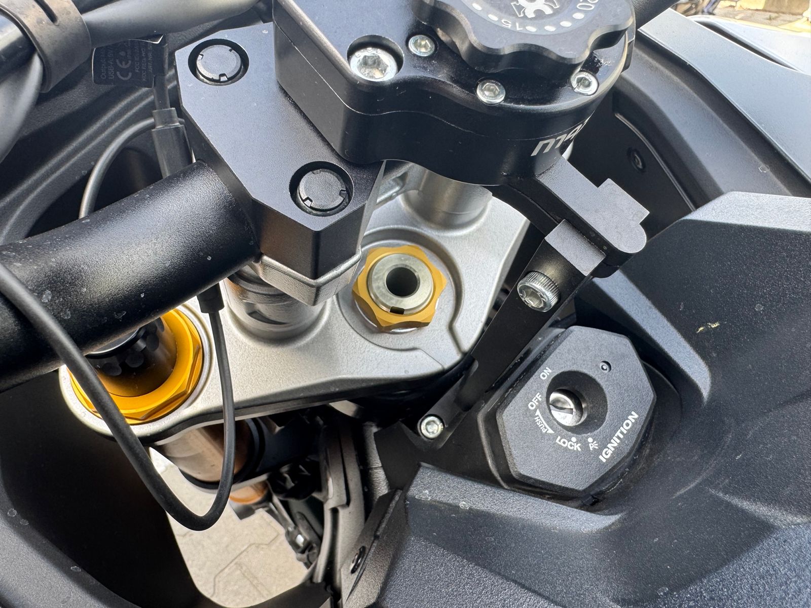 MaxRacing MAX20 Steering Damper - Suzuki - GSX-S 1000 GX | 950 GX (2021-up)