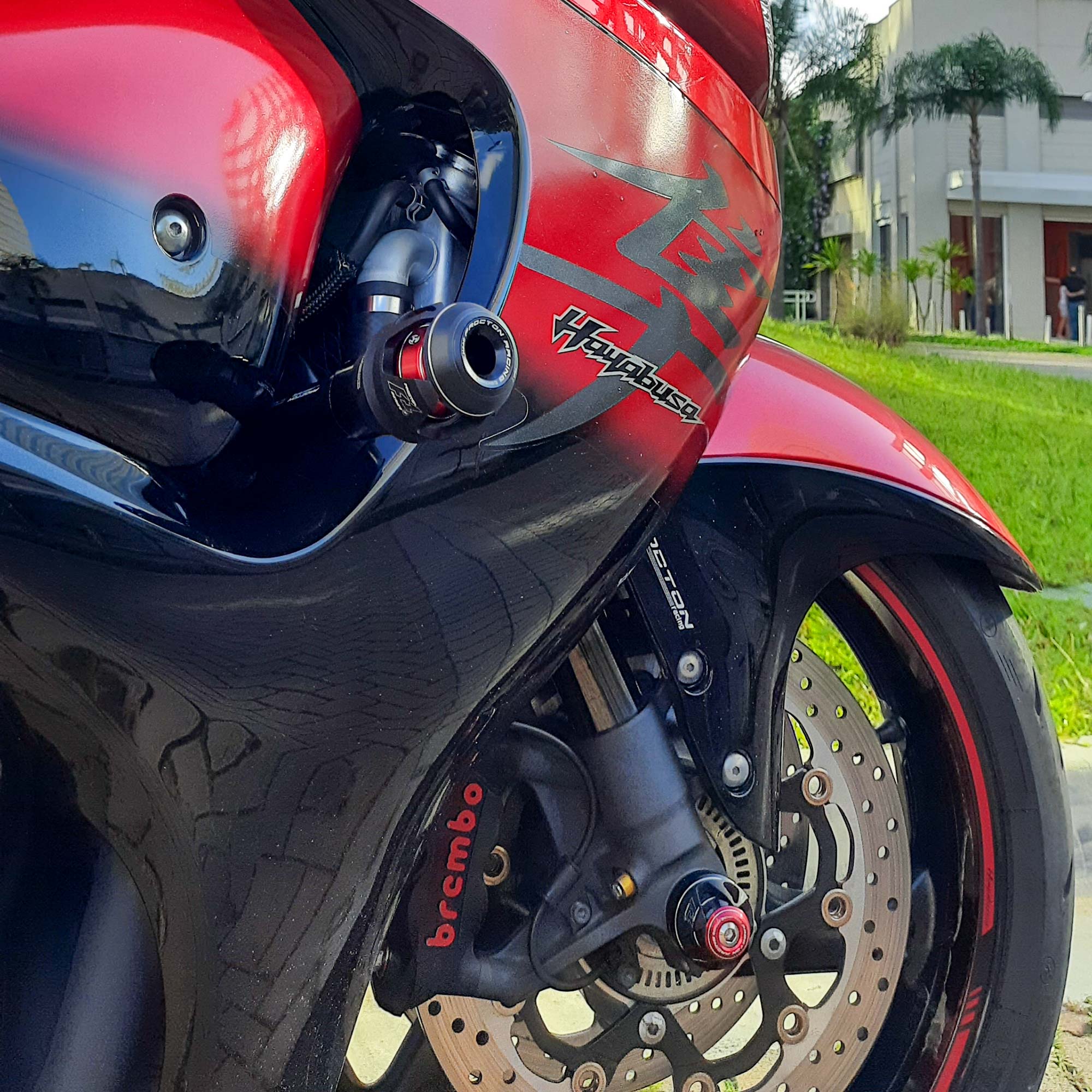Slider telaio Procton F1 - Suzuki - GSX-R 1300 Hayabusa (2008-2020) 2a generazione