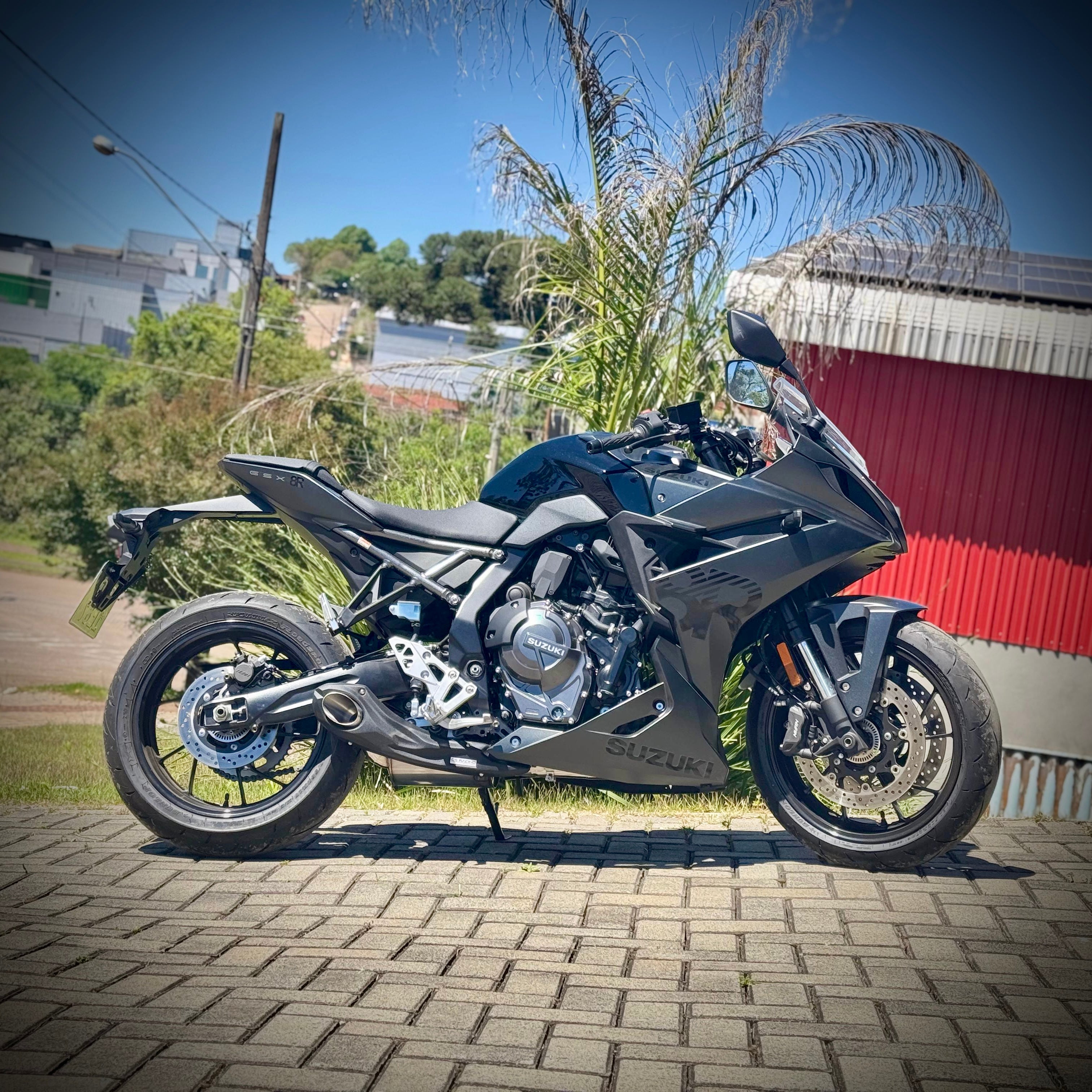 Suzuki GSR 750A 2011-16 | GSX-S 750 CS Racing Scarico completo | Marmitta + Collettori + dB Killer 