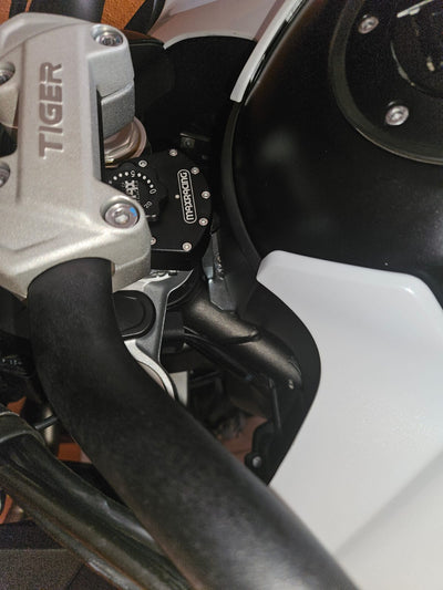 Amortiguador de dirección MaxRacing MAX20 - Triumph - Tiger Explorer 1200 (2022 en adelante)