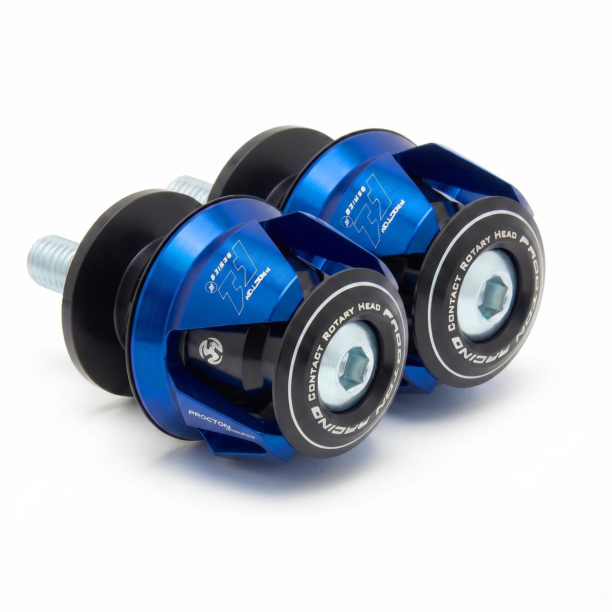 プワソン Procton F1 Swingarm Spools - Kawasaki ZX-6R (2013-on) - Do not