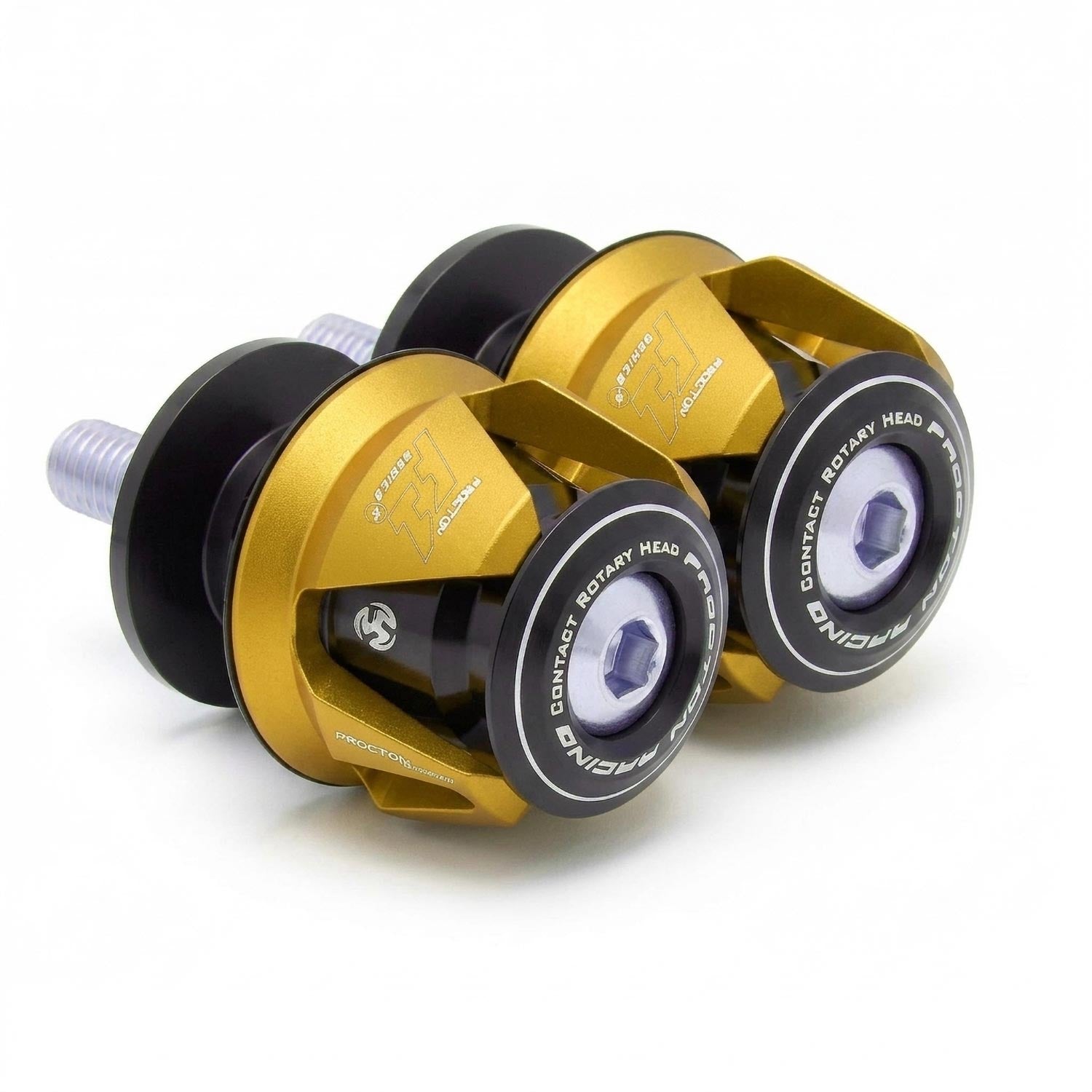 Procton F1 Swingarm Spools with Bracket - Yamaha - MT-07