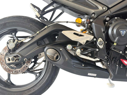 2017-on Triumph Street Triple 765 R / RS / S Full Exhaust dB Killer CS Racing