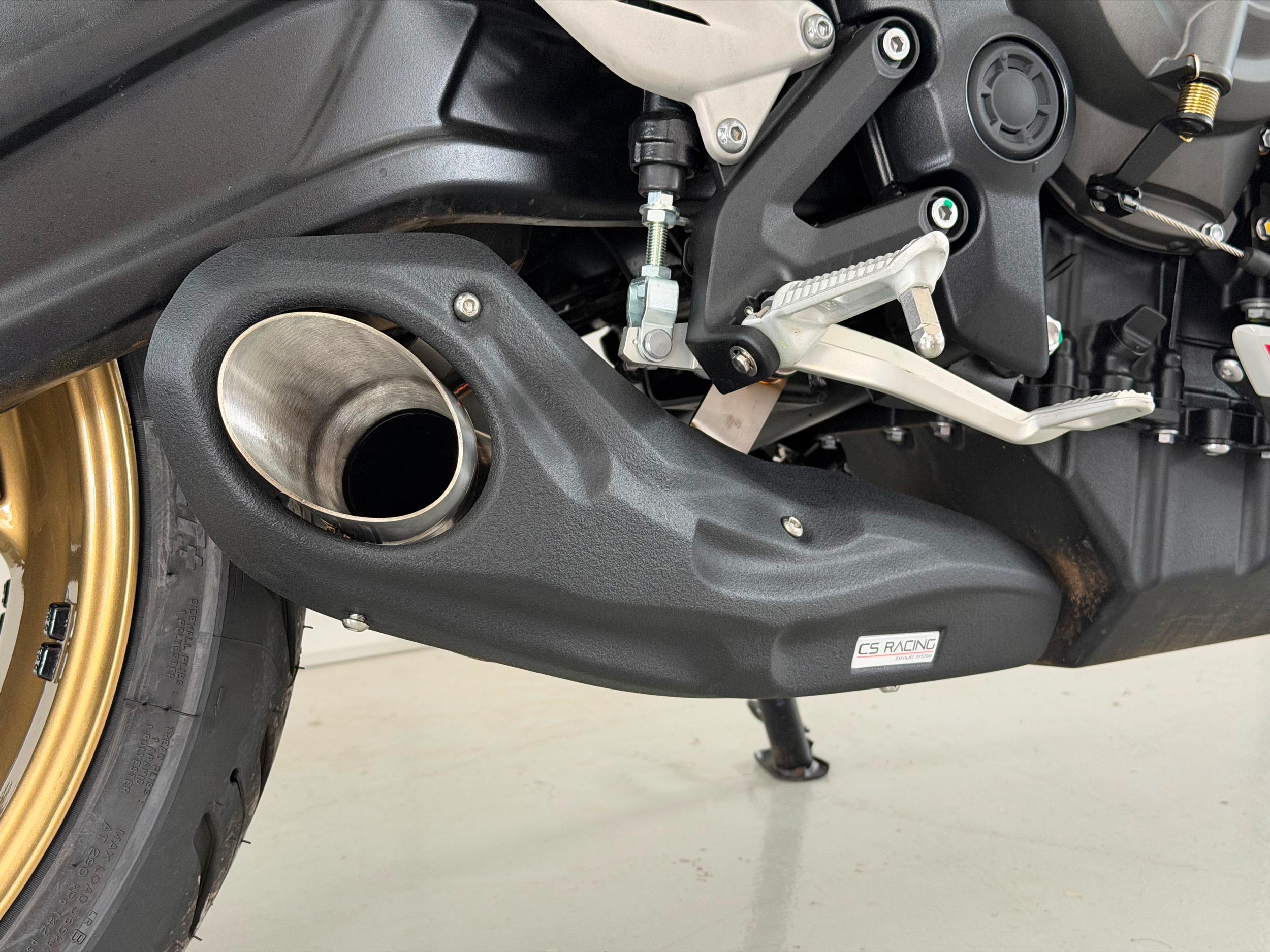 Scarico completo racing Triumph Tiger Sport 660 CS 2022-25 | Silenziatore + dB Killer