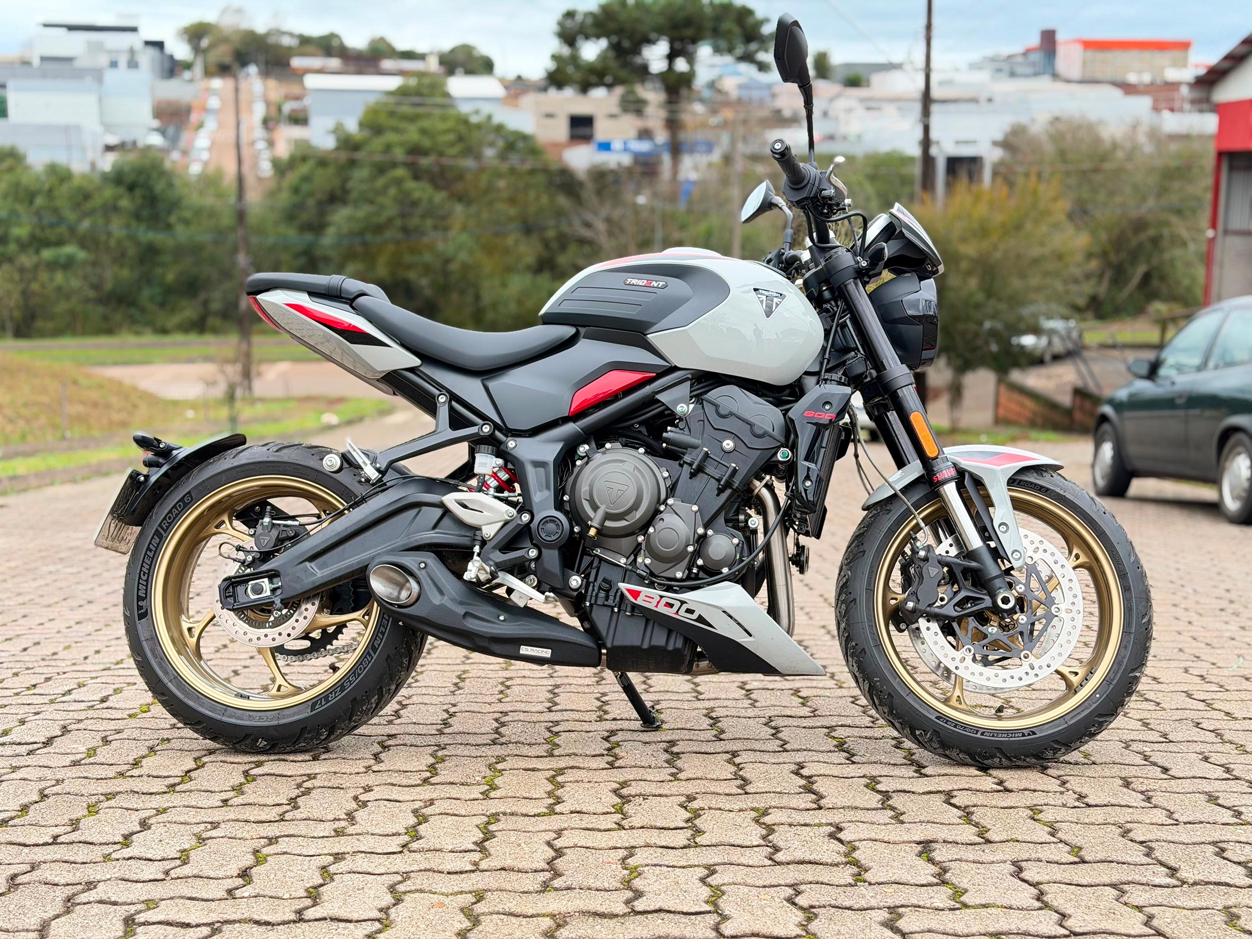 Scarico completo racing Triumph Tiger Sport 660 CS 2022-25 | Silenziatore + dB Killer