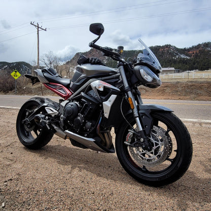 2017-22 Triumph Street Triple 765 R / RS / S CS Racing Slip-on Exhaust | Muffler + dB Killer