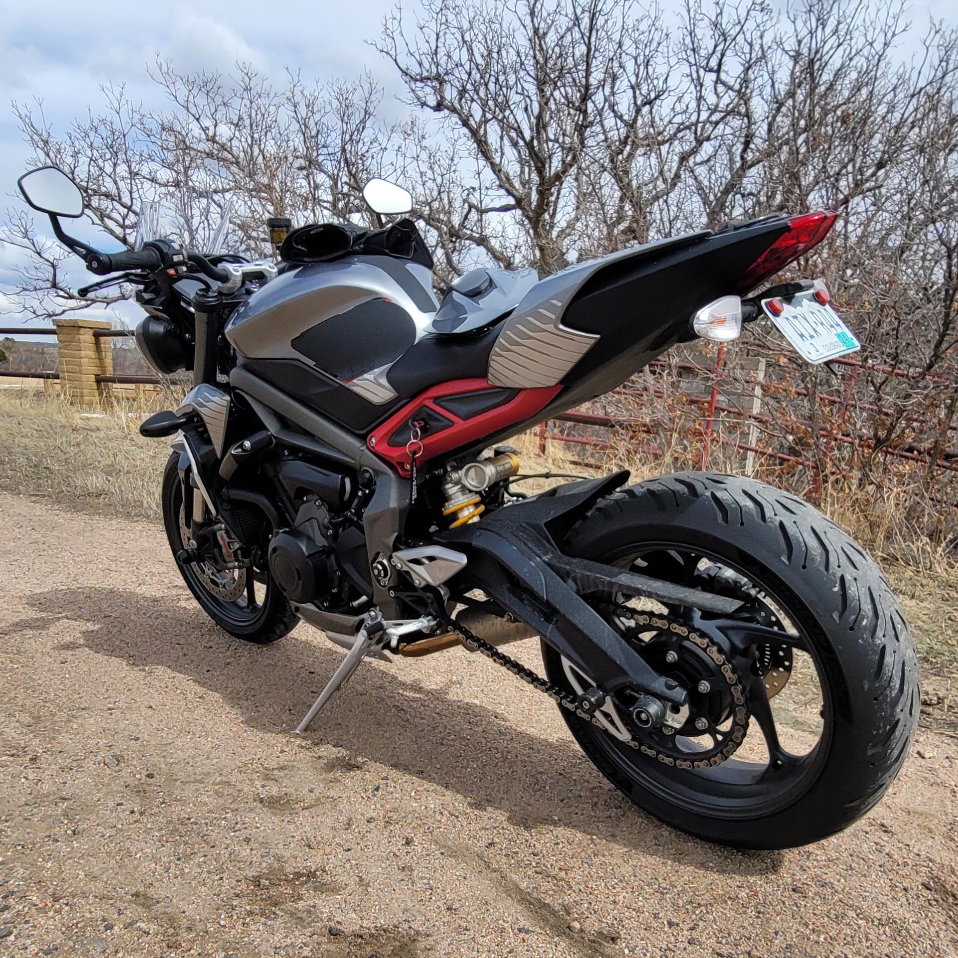 2017-22 Triumph Street Triple 765 R / RS / S CS Racing Slip-on Exhaust | Muffler + dB Killer