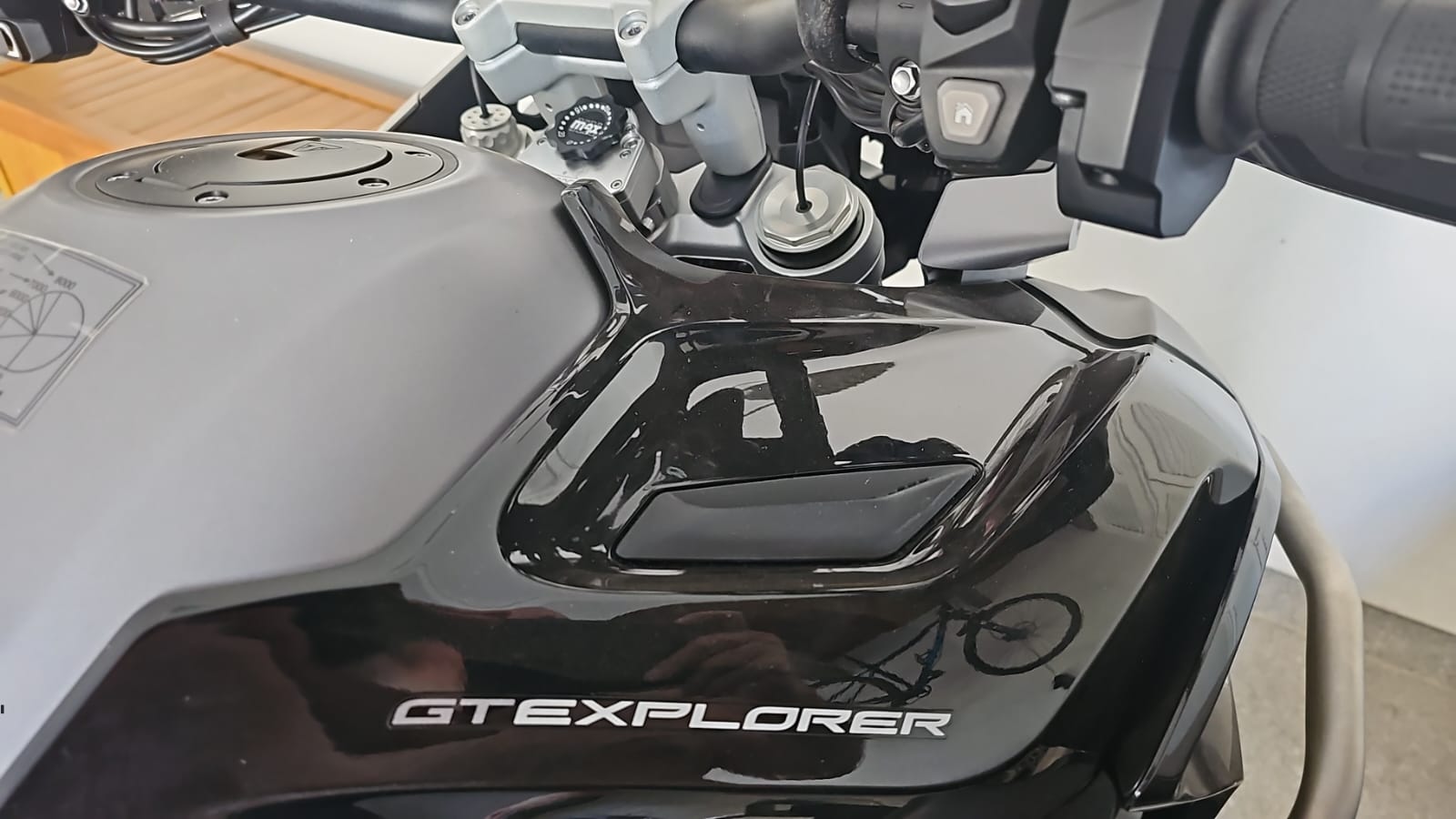 MaxRacing MAX20 Steering Damper - Triumph - Tiger Explorer 1200