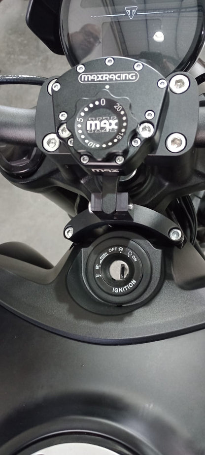 Amortiguador de dirección MaxRacing MAX20 - Triumph - Trident 660