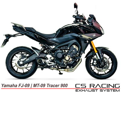 DISCONTINUED - 2015-20 Yamaha FJ-09 | MT-09 Tracer | Tracer 900 / GT CS Racing Full Exhaust | Muffler + Headers + dB Killer