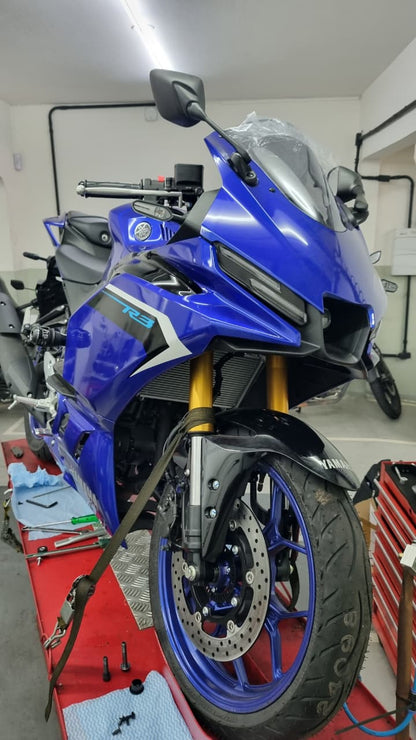 Yamaha - R3 (2025-on) - Procton Racing Rotational Impact System – Frame Sliders F1