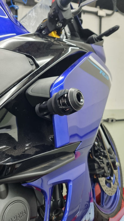 Yamaha - R3 (2025-on) - Procton Racing Rotational Impact System – Frame Sliders F1