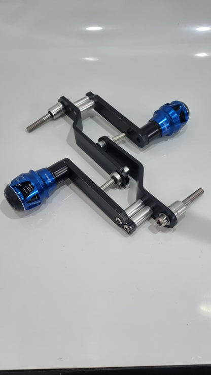 Yamaha - R3 (2025-on) - Procton Racing Rotational Impact System – Frame Sliders F1