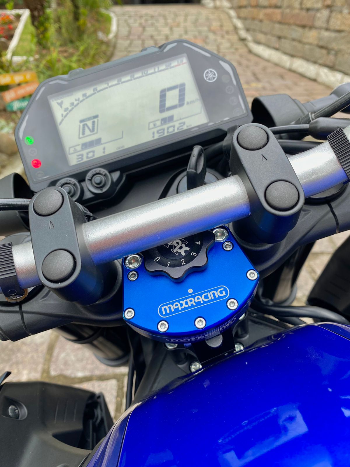 Amortiguador de dirección MaxRacing MAX10 - Yamaha - MT 03 (2021 y posteriores)