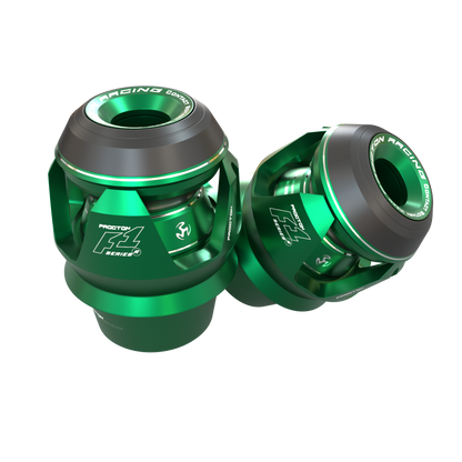 Procton F1 Frame Slider - Kawasaki - ZX-6R 636 (2013 and Newer) Color: Matte Green