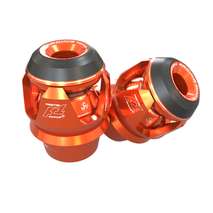 Procton F1 Frame Slider - Kawasaki - ZX-6R 636 (2013 and Newer) Color: Orange