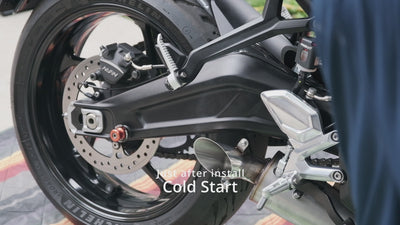 2021-26 Triumph Trident 660 CS Racing Full Exhaust | Muffler + dB Killer