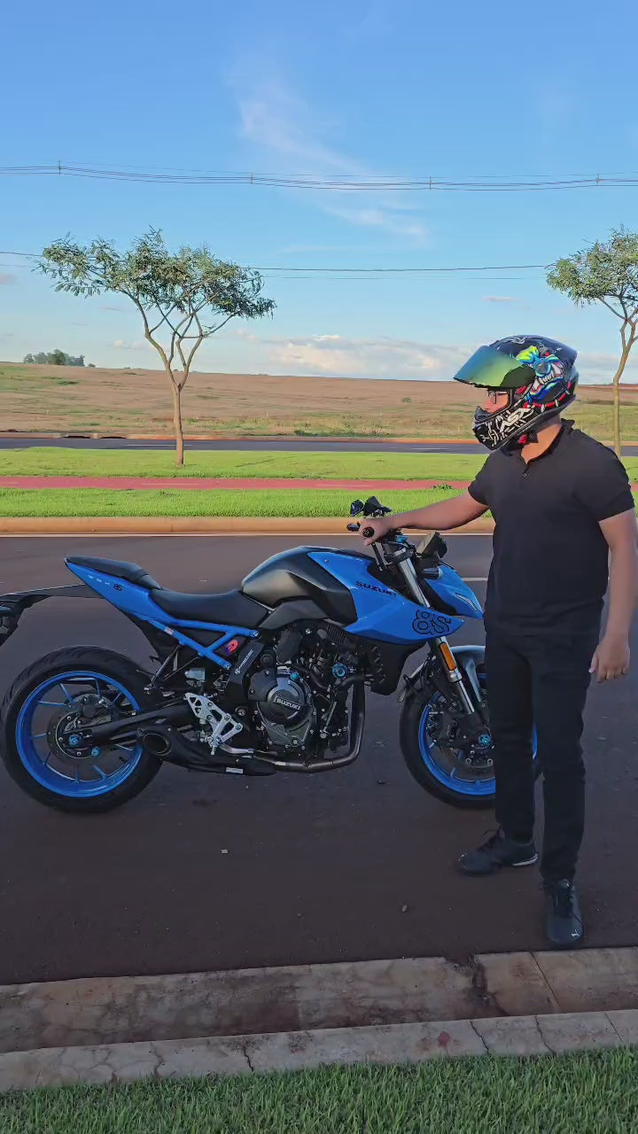 2024-on Suzuki GSX-8 S|R|T|TT CS Racing Full Exhaust | Muffler + Headers + dB Killer