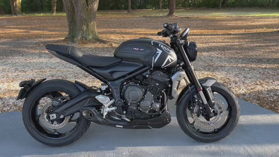 2021-26 Triumph Trident 660 CS Racing Full Exhaust | Muffler + dB Killer