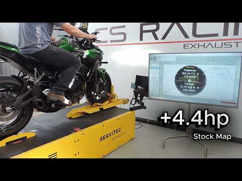 Kawasaki Z H2 dal 2020 in poi | Scarico completo Z H2 SE ABS CS Racing | Silenziatore + dB Killer