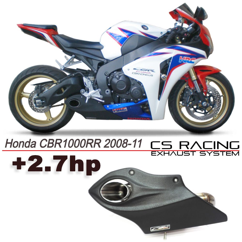 2008-11 Honda CBR1000RR CS Racing Slip-on Exhaust | Muffler + dB Kille ...