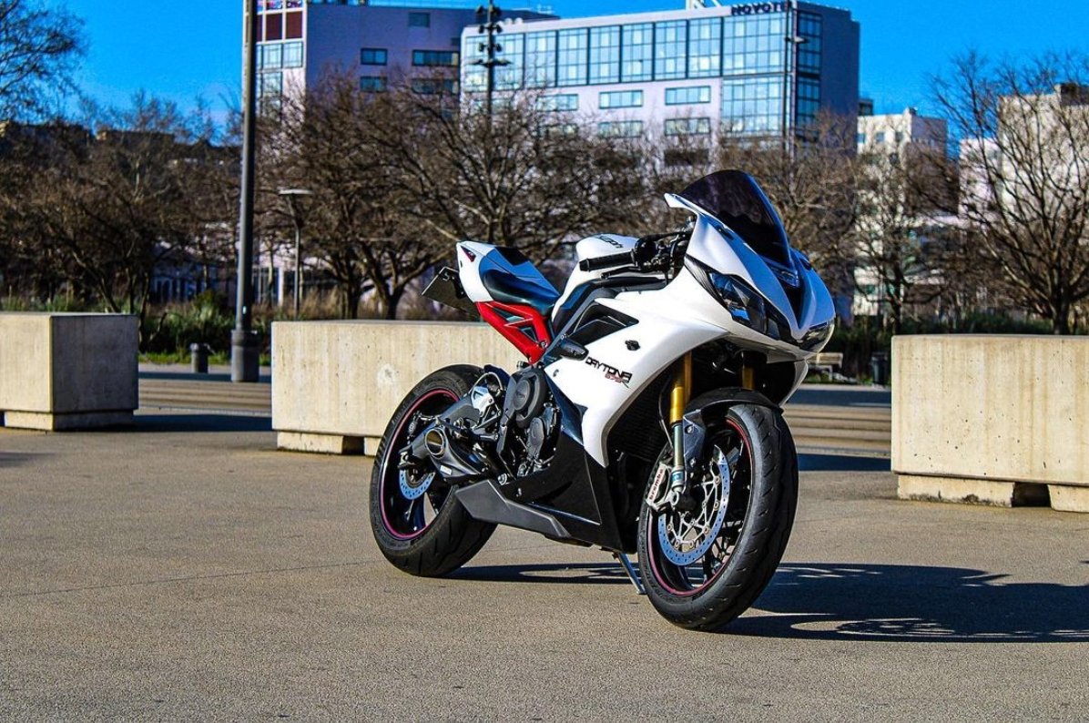 2013-18 Triumph Daytona 675 R CS Racing Slip-on Exhaust | Muffler + dB Killer - CS Racing Exhaust