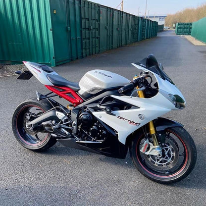 2013-18 Triumph Daytona 675 R CS Racing Slip-on Exhaust | Muffler + dB Killer - CS Racing Exhaust