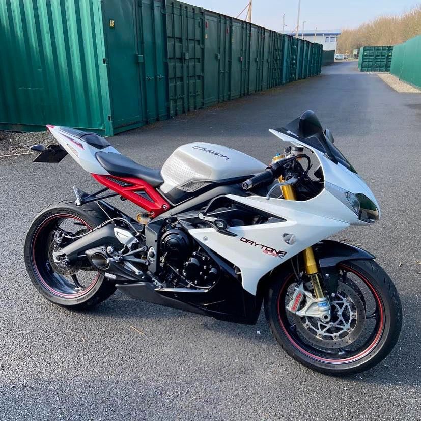 2013-18 Triumph Daytona 675 R CS Racing Slip-on Exhaust | Muffler + dB Killer - CS Racing Exhaust