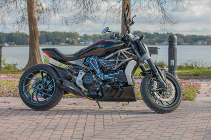 2016-up Ducati XDiavel / 2019-22 Diavel CS Racing Slip-on Exhaust | Muffler + dB Killer (+0.75hp) - CS Racing Exhaust