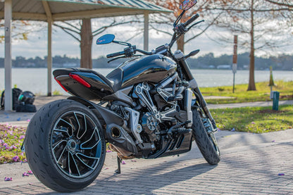 2016-up Ducati XDiavel / 2019-22 Diavel CS Racing Slip-on Exhaust | Muffler + dB Killer (+0.75hp) - CS Racing Exhaust