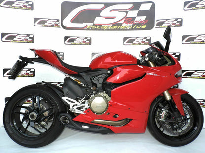2012-15 Ducati 1199 Panigale CS Racing Slip-on Exhaust | Muffler + dB Killer (+2.5hp) - CS Racing Exhaust