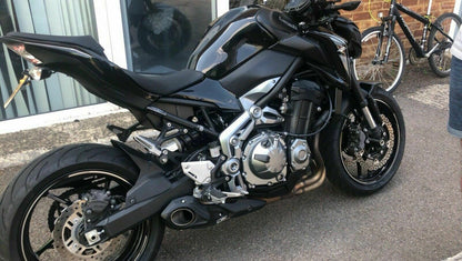 2017-24 Kawasaki Z900 CS Racing Slip-on Exhaust | Muffler Tip + dB Killer (+3.3hp) - CS Racing Exhaust