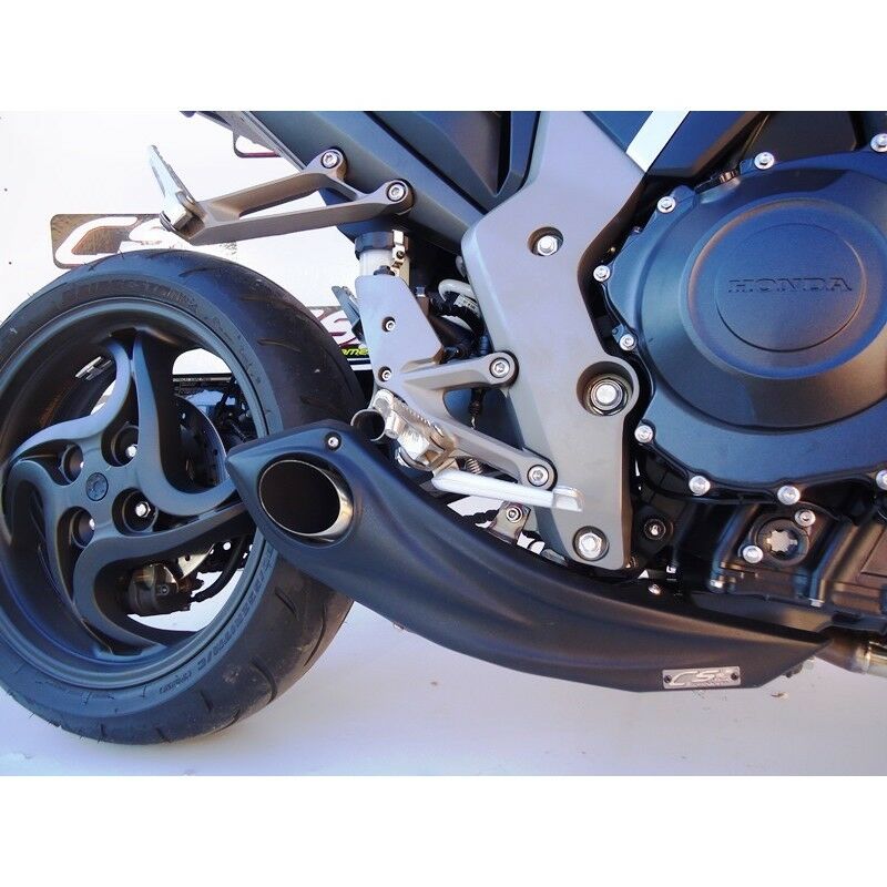 2008-17 Honda CB1000R CS Racing Slip-on Exhaust | Muffler + dB Killer (+4.3hp) - CS Racing Exhaust