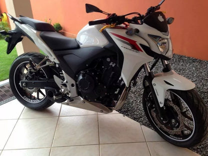 2013-15 Honda CB500F / CBR500R CS Racing Full Exhaust | Muffler + Headers + dB Killer - CS Racing Exhaust