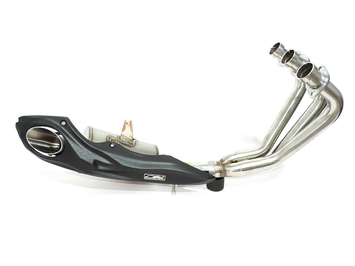 2014-20 Yamaha FZ-09 | MT-09 CS Racing Full Exhaust | Muffler + Headers + dB Killer - CS Racing Exhaust