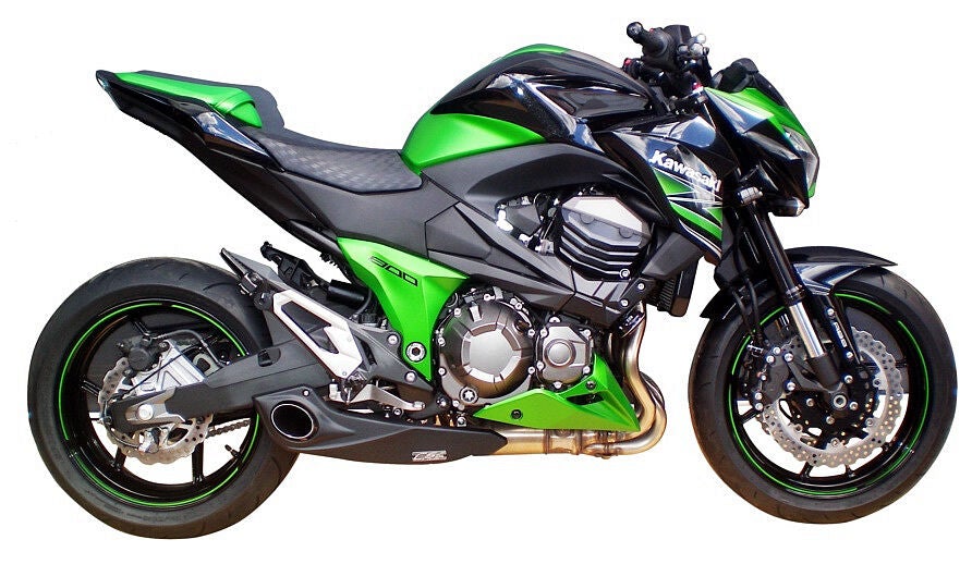 2013-16 Kawasaki Z800 CS Racing Slip-on Exhaust | Muffler + dB Killer (+1hp) - CS Racing Exhaust