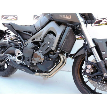 2014-20 Yamaha FZ-09 | MT-09 CS Racing Full Exhaust | Muffler + Headers + dB Killer - CS Racing Exhaust