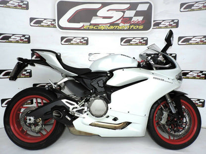 2015-20 Ducati 1299 Panigale CS Racing Slip-on Exhaust Tip + dB Killer - CS Racing Exhaust
