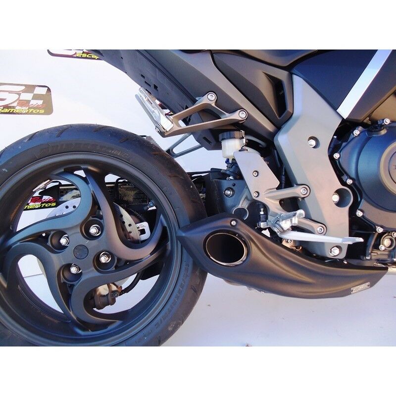 2008-17 Honda CB1000R CS Racing Slip-on Exhaust | Muffler + dB Killer (+4.3hp) - CS Racing Exhaust